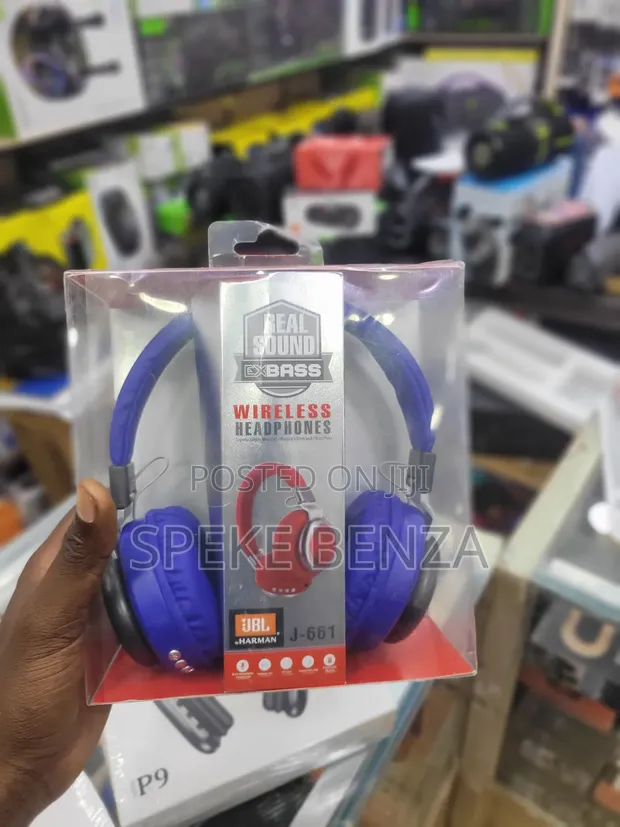 JBL JP-66 Wireless Over-Ear Headphones - 1