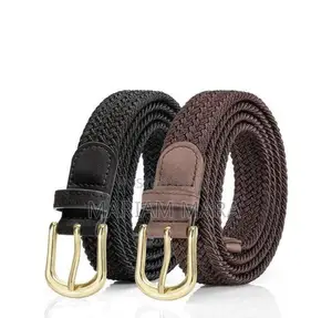 Elastic Waist Belts - 2 Piece Set