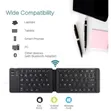 Foldable Rechargeable Bluetooth Keyboard 3.0 - 3