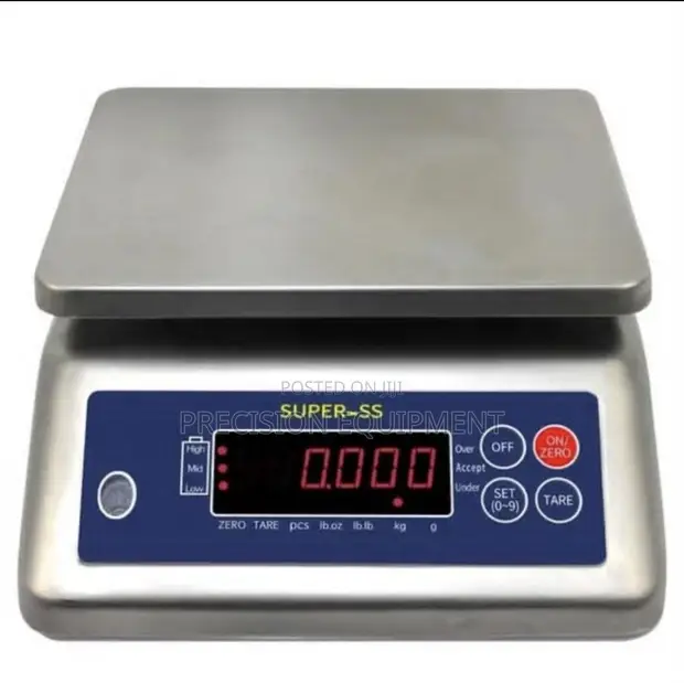 Waterproof Electronic Weighing Scale - 30kg / 0.5g - 1