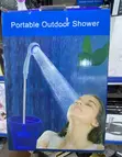 Rechargeable Outdoor Portable Shower - White - 1