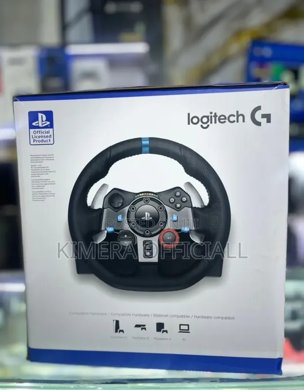 Logitech G29 Driving Force Racing Steering Wheel Bundle - 1