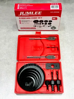 Jumlee 18-Piece Wood Holesaw Set
