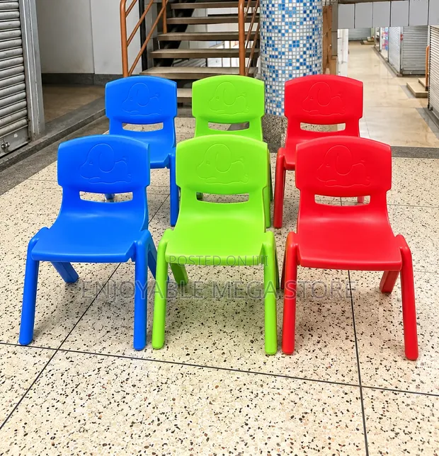 Brand New Plastic Kids Chairs (Armless) - 1