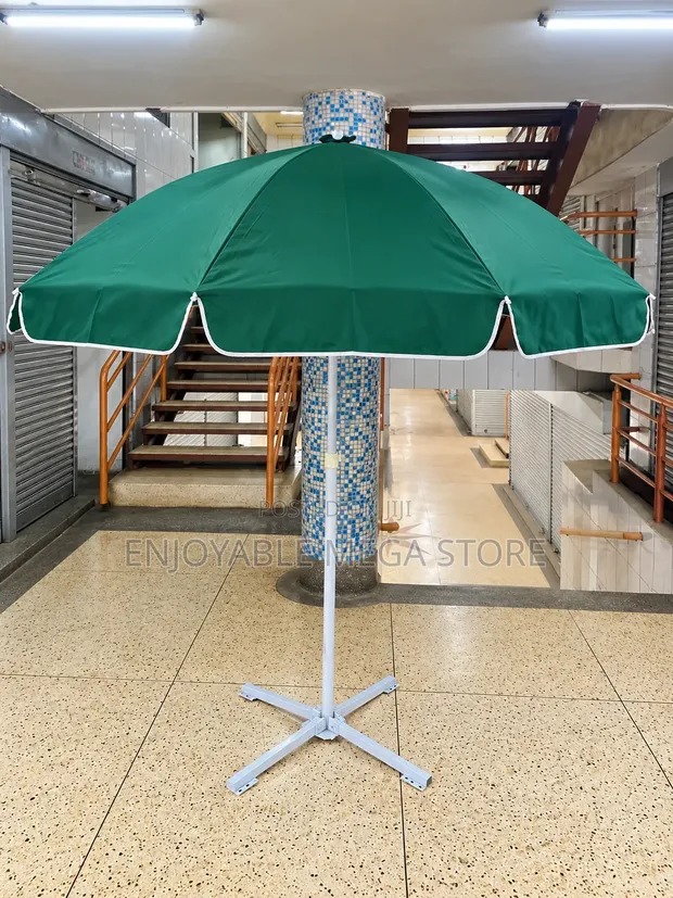 Brand New Green Garden Umbrella - 1