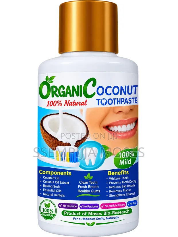 Organic Coconut Toothpaste - 1