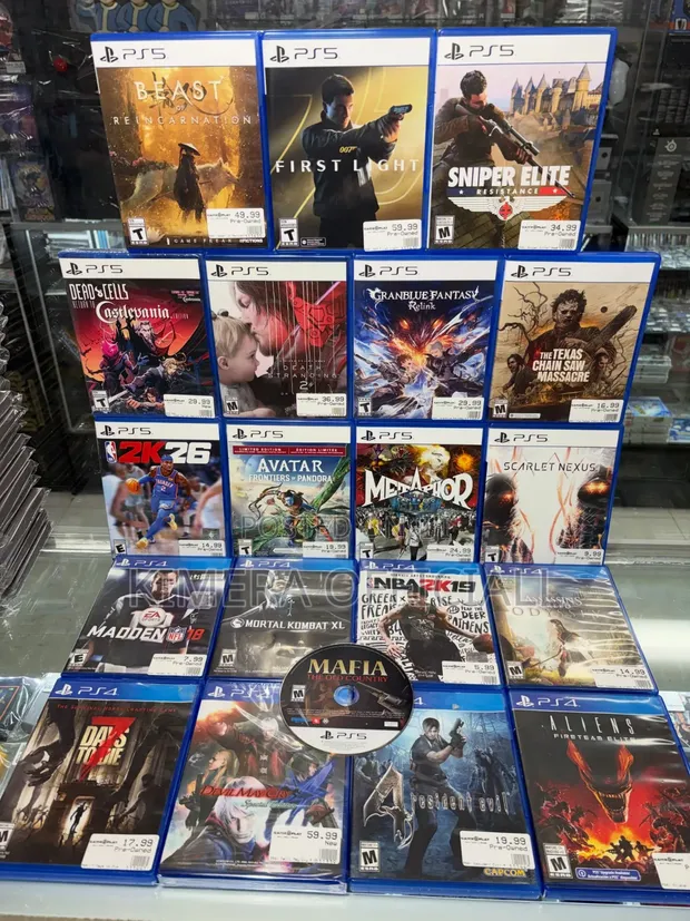 Original PS5 Video Games on CD - 1