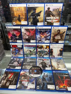 Original PS5 Video Games on CD