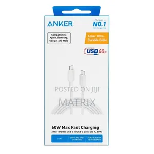 Anker USB C to C Cable 10ft Braided