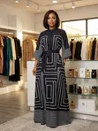 Long Round Dresses - 2