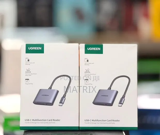 Ugreen 3-in-1 USB-C Card Reader - 1