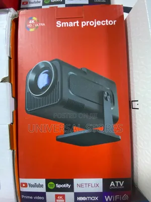 HY320 Mini Portable Projector - 5G WiFi - Black