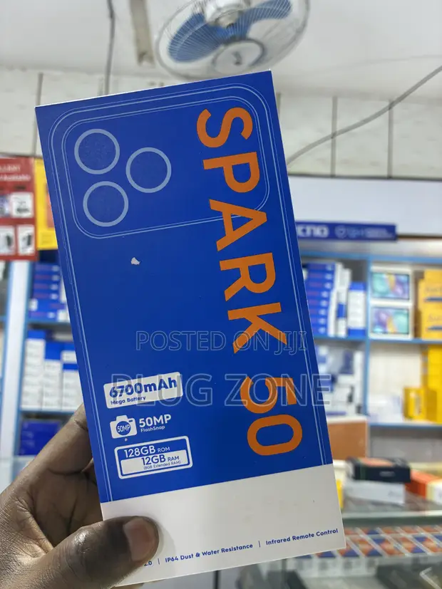 New Tecno Spark 50 128GB Black - 1