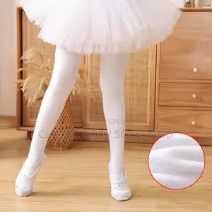 Children's White Body Socks - Comfortable, Warm, Stylish