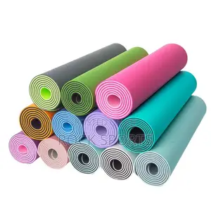 Anti-Slip Yoga Mat - 2-in-1 Color