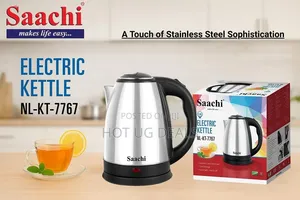 Saachi Original 1.8L Stainless Steel Electric Kettle 7767 - Silver