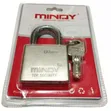 Mindy 70mm Heavy-Duty Brass Steel Top Security Padlock with Keys - 3