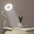 DPLIGHT DP-281 LED Ring Desk Lamp - Rechargeable Clip-on - 4