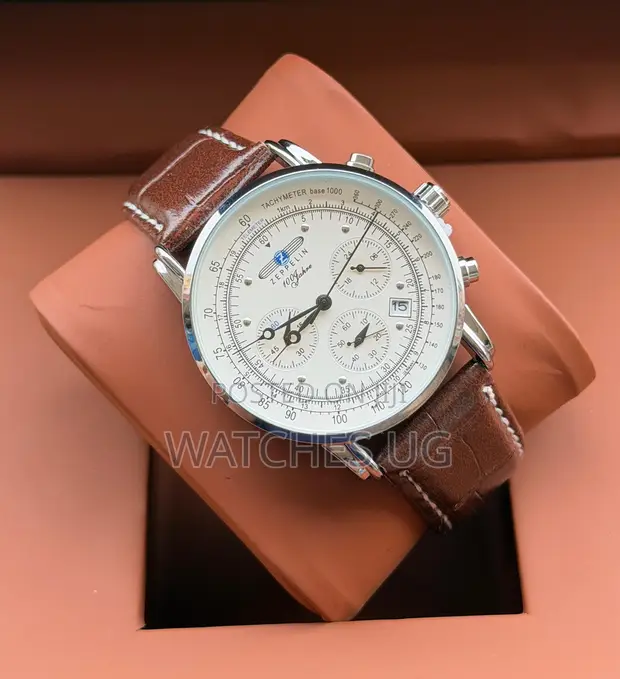 Zeppelin Wrist Watch - Brown Leather - 1