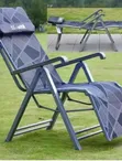 Folding Zero-Gravity Reclining Chair with Headrest Pillow - 1