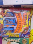 Spider-Man Battery-Operated Toy Train Set - 2