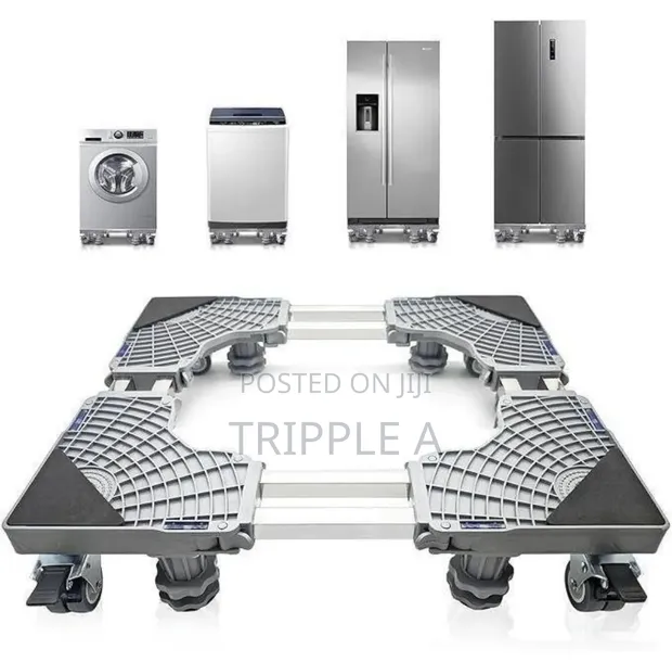 Fridge Washing Machine Mover Trolley Stand - 1