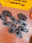 Plastic Electric Fence Strainer/Corner Post Insulators - 2