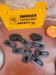 Plastic Electric Fence Strainer/Corner Post Insulators - 3