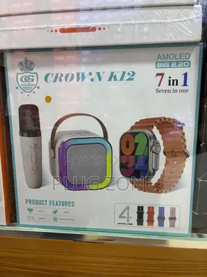 Smart Watch Crown with Karaoke Machine
