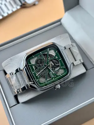 Rado Automatic Watch - Silver with Green Dial