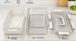 Brand New Rectangular Refrigerator Storage Container - 2