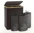 3-Partition Laundry Hamper (160L) - 1