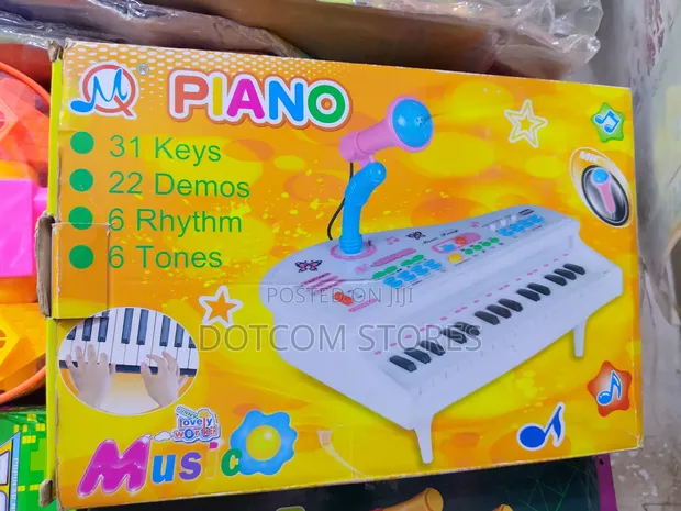 31-Key Children's Mini Portable Electronic Piano Toy - 1