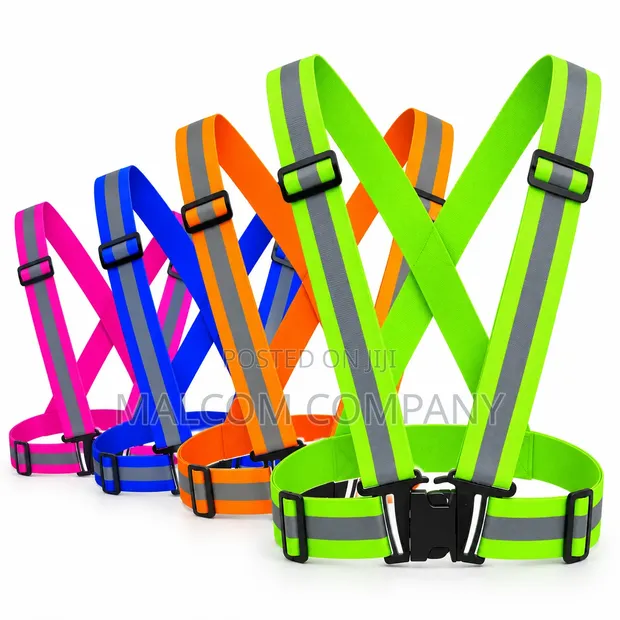 High Visibility Reflective Safety Harness Vest - 1