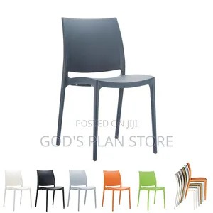 Maya Cafe Stacking Plastic Chairs