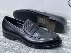Alfani Genuine Leather Penny Loafers