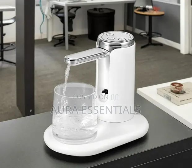 Electric Desktop Water Bottle Pump and Dispenser - 1