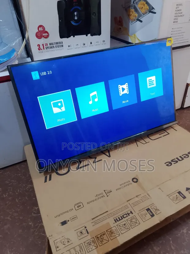 32-Inch Hisense Digital LED TV with Inbuilt Decoder - 1