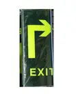 5 Pieces Exit Direction Sign Sticker - 1