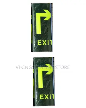 Glow-in-the-Dark Exit Sign Sticker