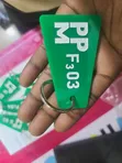 Custom Engraved Plastic Key Holders - 2