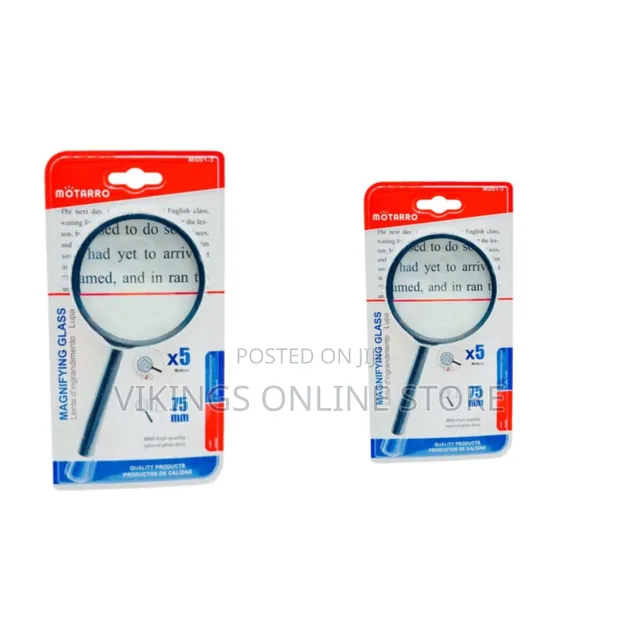 Motarro Magnifying Glass 75mm Optical Lens - 1