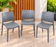Office Portable Stackable Plastic Chairs - 2