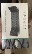 Foldable Bluetooth Wireless Keyboard with Touchpad - 3