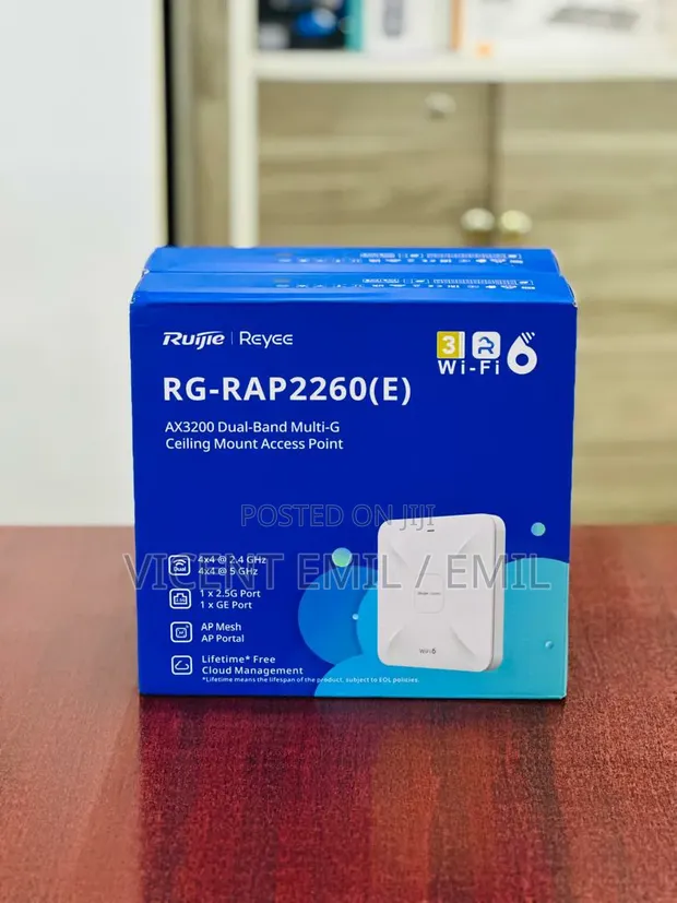 Ruijie RG-RAP2260(E) Reyee Wi-Fi 6 AX3200 Access Point - 1