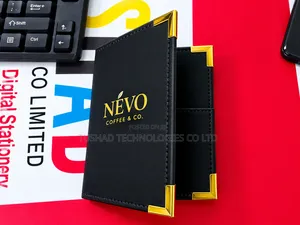 Branded Leather Menu Bill Folder/Holder