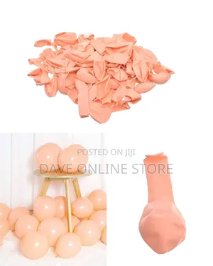 Peach Colour Balloons (100pcs)