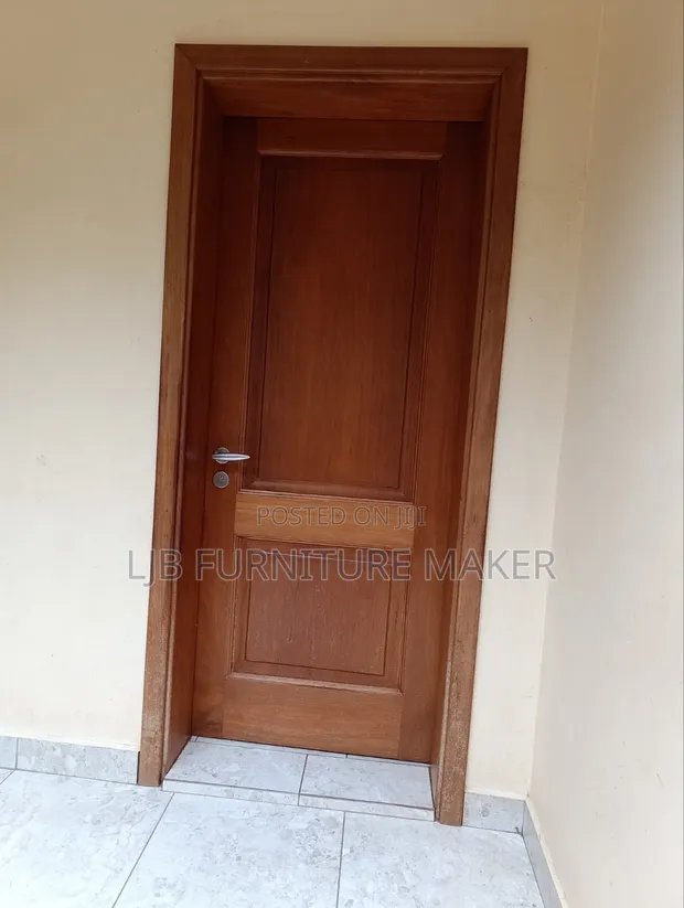 Mahogany Hardwood Interior Door - Brand New - 1