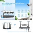 Wireless 5G WiFi Video Surveillance Camera Kit (4-Camera) - 2