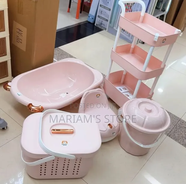Comprehensive Baby Bath Set with Bathtub - 1